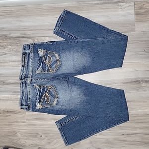 Low Rise Stretch Skinny Jeans - Size 7